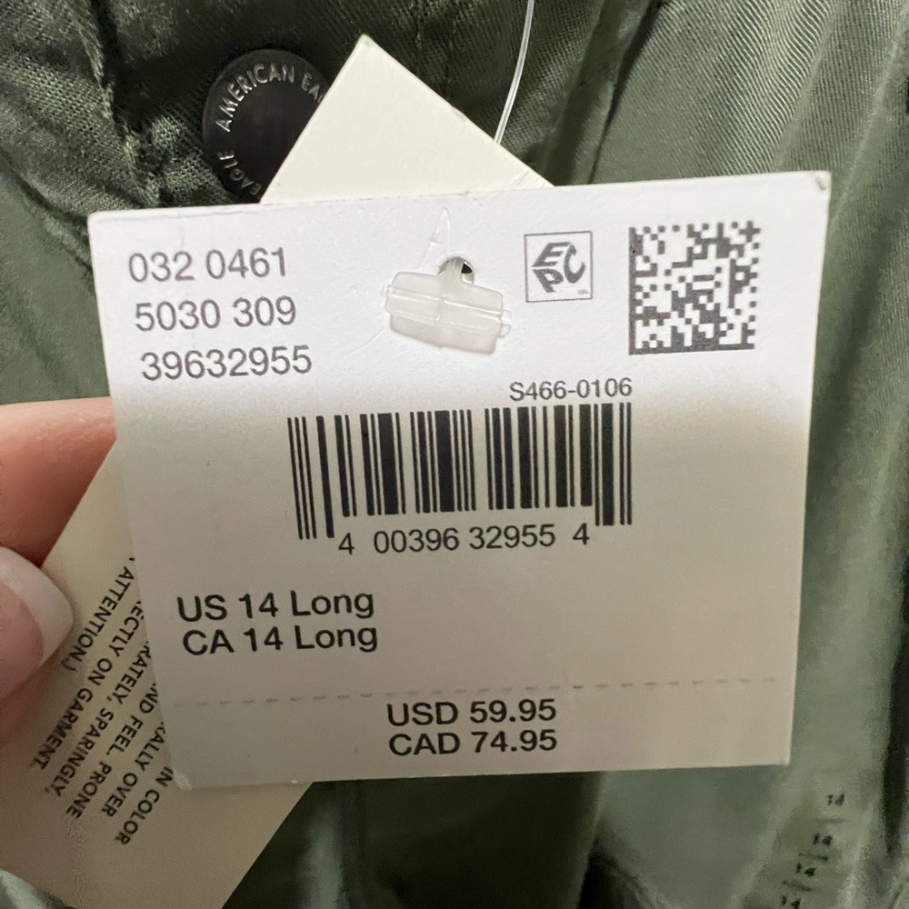 American Eagle Outfitters Sage Cargo Pants - Picture 7 of 8